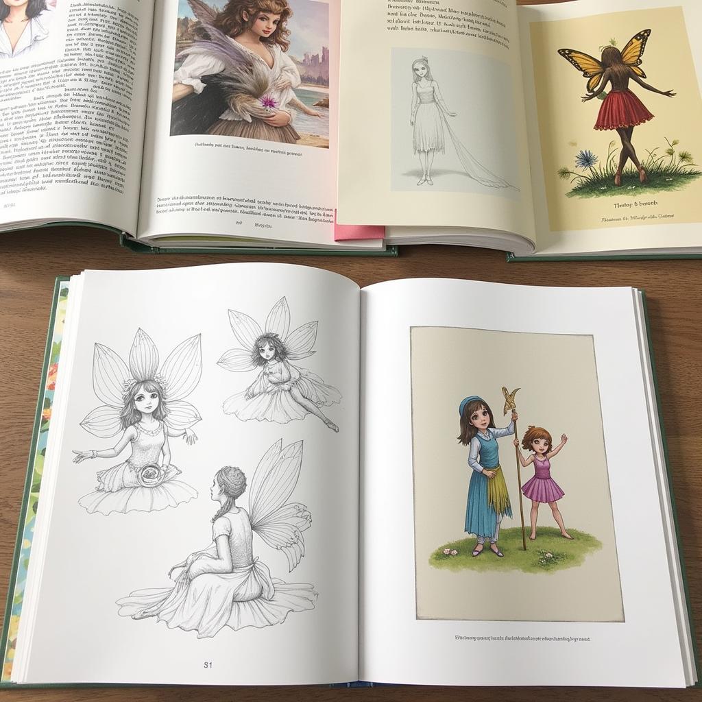 Inspiring Interior Spreads from Fairy Art Books