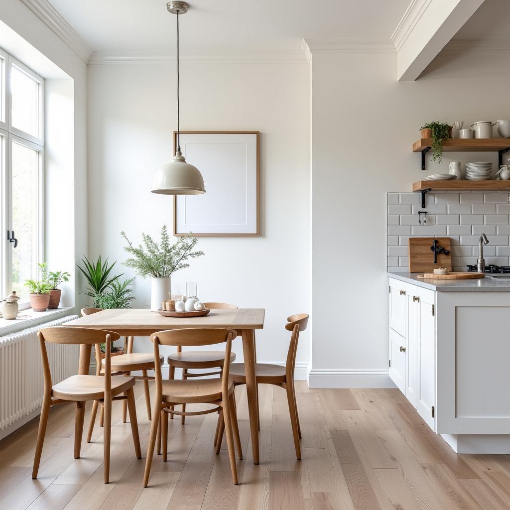 Farmhouse Canvas Wall Art in a Kitchen