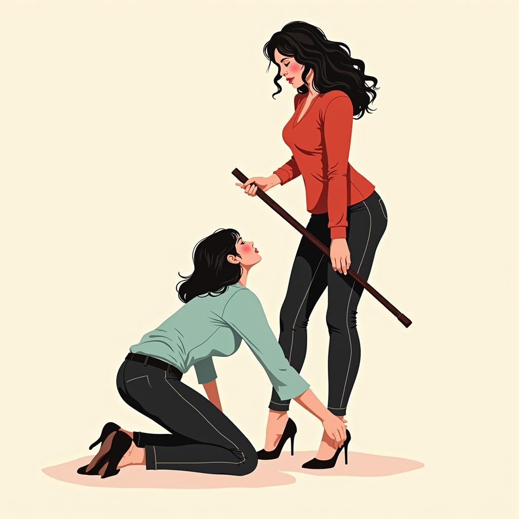 Fem Dom Spanking Art: Exploring Power Dynamics