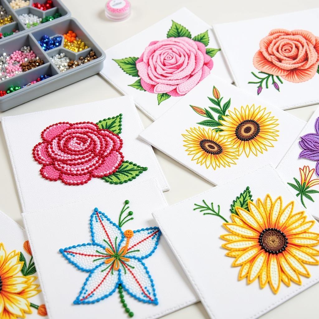 Flower Diamond Art Kits