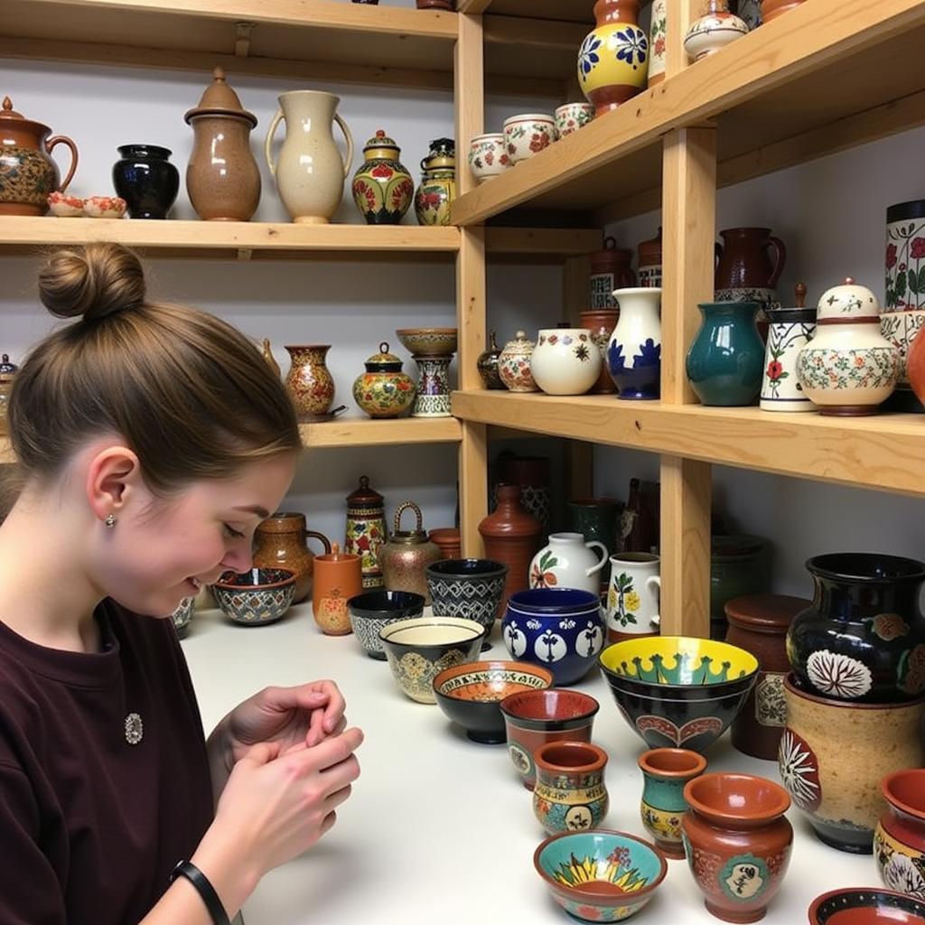 Starting a Folk Art Pottery Collection