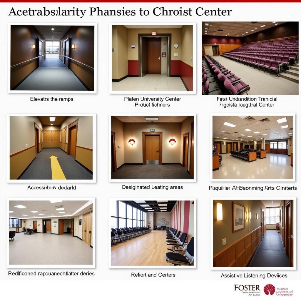 Accessibility Features at Foster Performing Arts Center