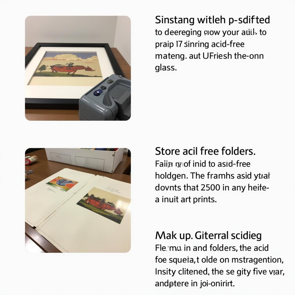 Framing and Preserving Inuit Art Prints