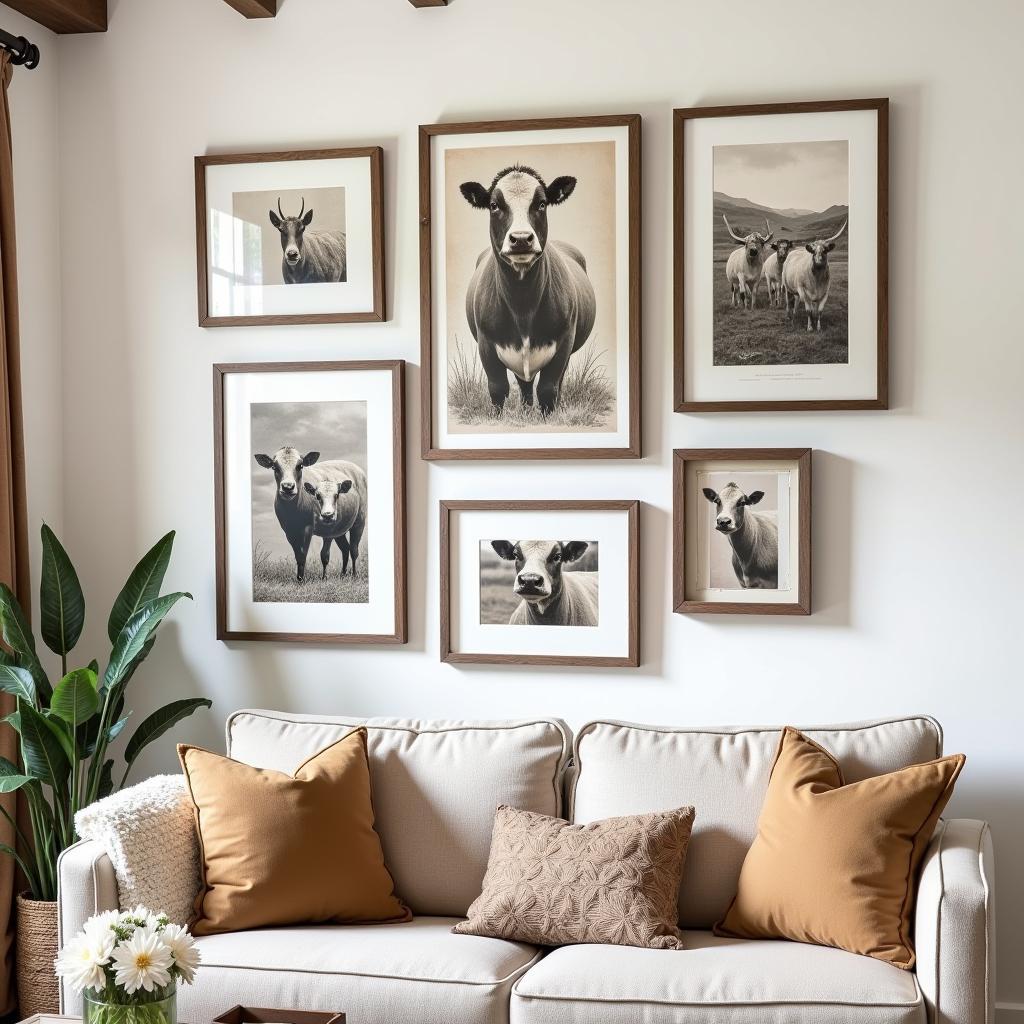 Framing Pastoral Art Prints for a Cottage Setting