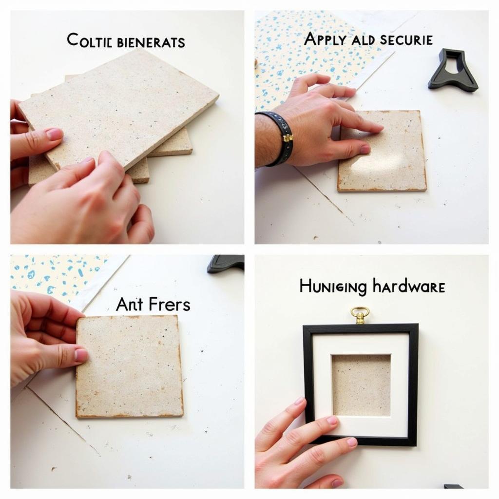 Step-by-Step Guide to Framing Tile Art