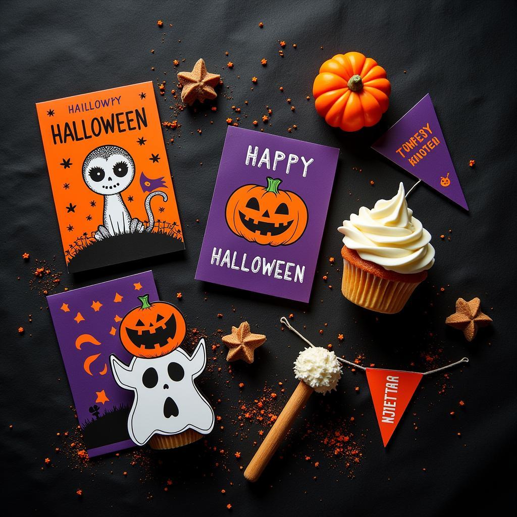 Free Halloween printables for spooky and elegant decor