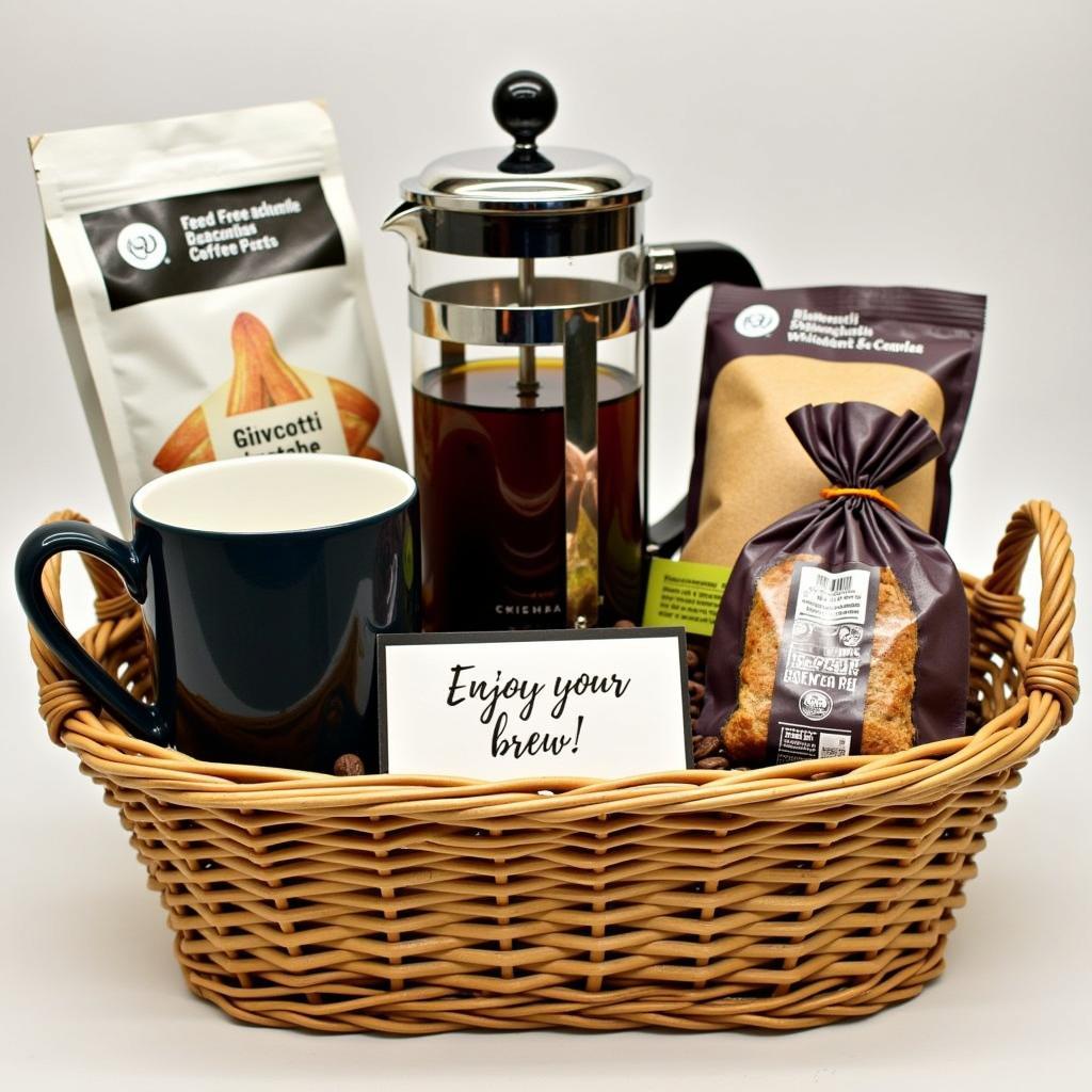 Gift Basket for Coffee Lover