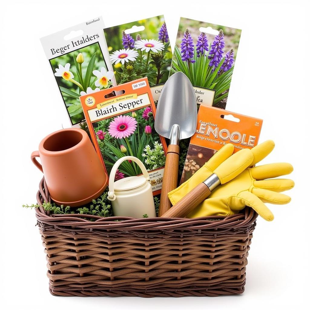 Gardening Gift Basket