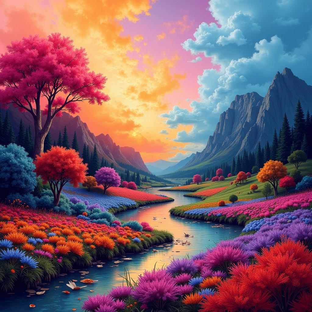 Gloria Eriksen Digital Landscape Painting