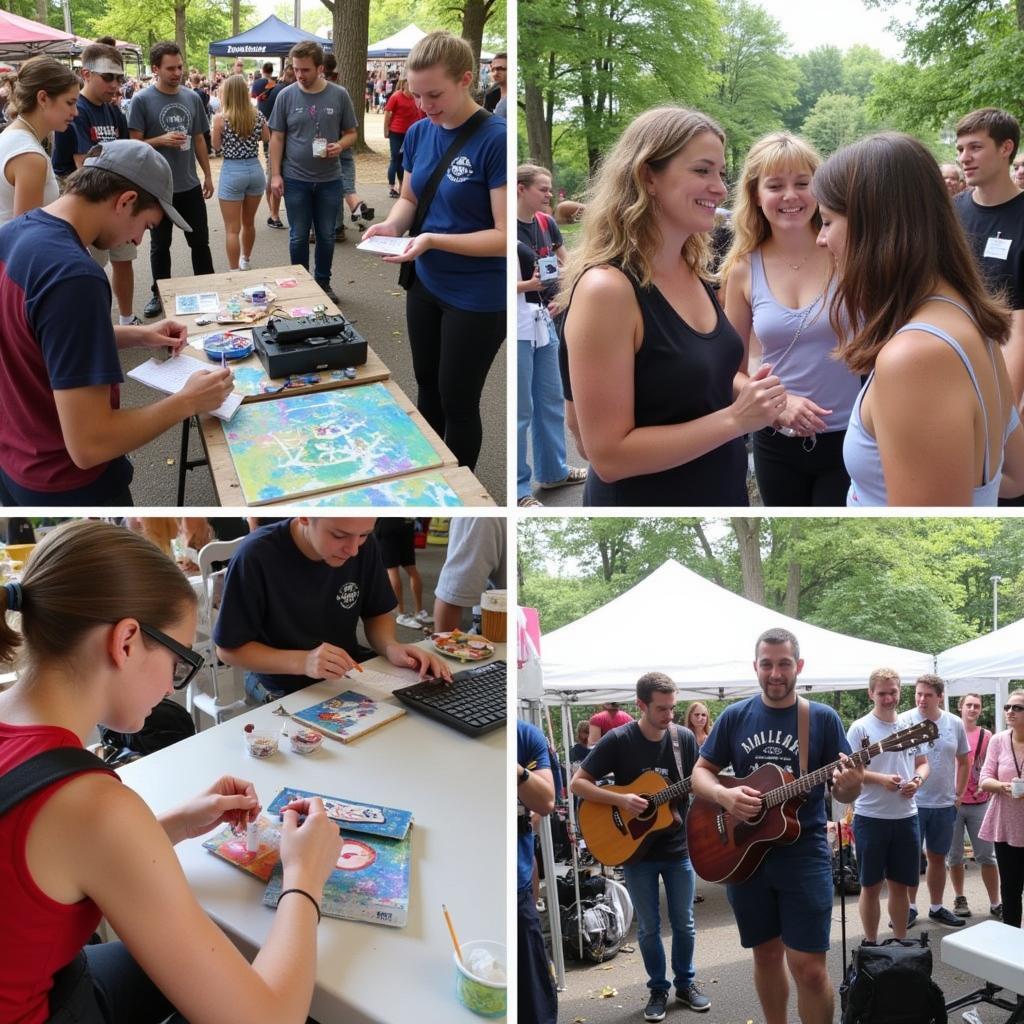 Community Engagement at Haddonfield Art Festival