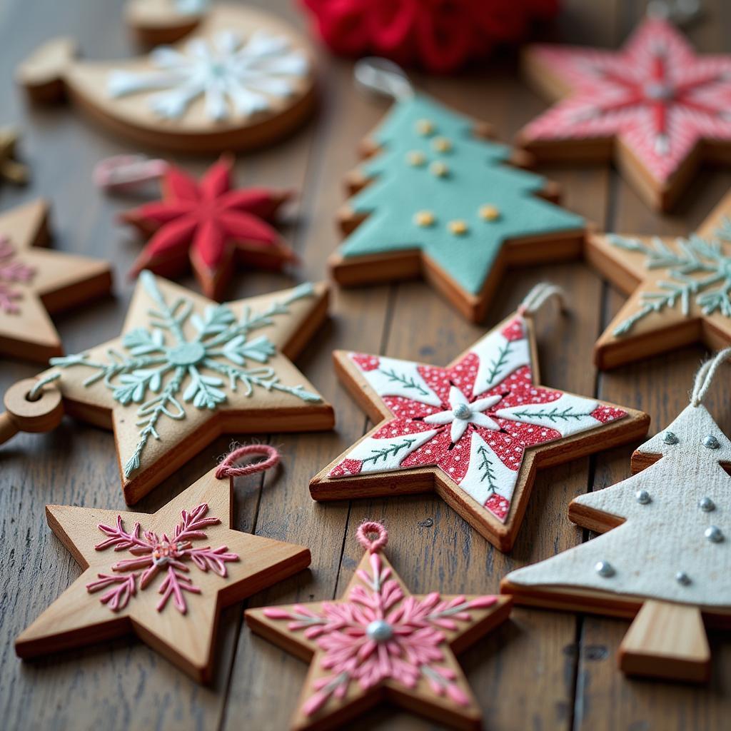 Handmade Arts and Crafts Ornaments Showcase Unique Creativity