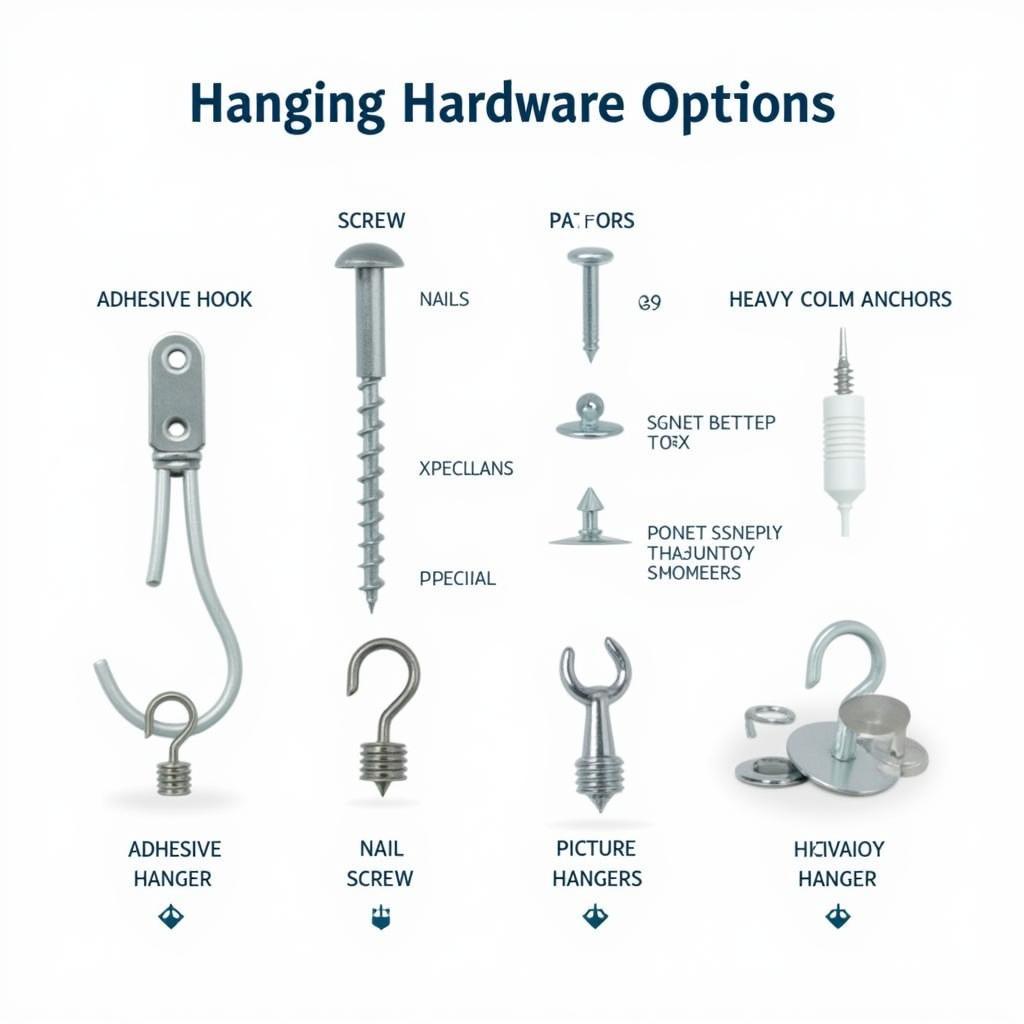 Different Hanging Hardware for Drywall