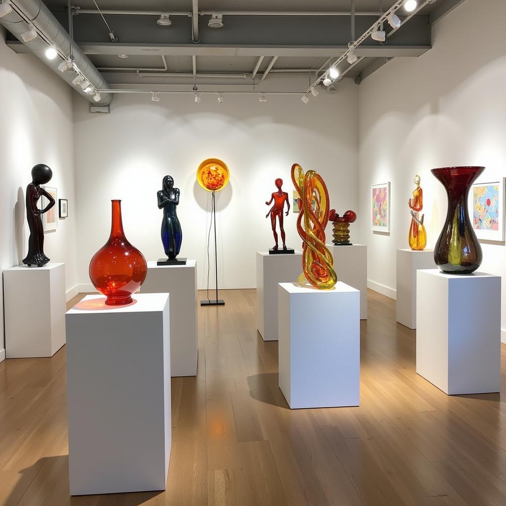 Harrie Art Glass Contemporary Sculptures