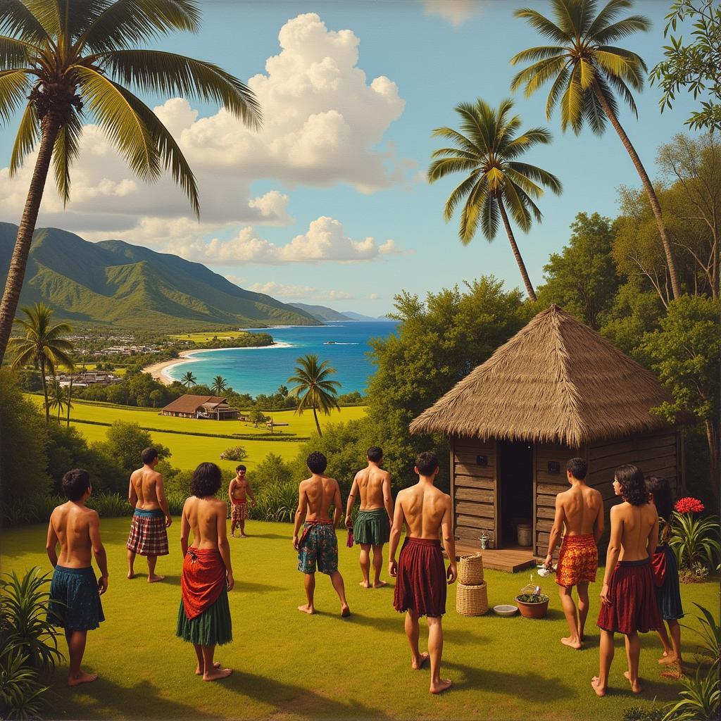 Hawaiian Art Reflecting Western Influence: A Fusion of Traditions