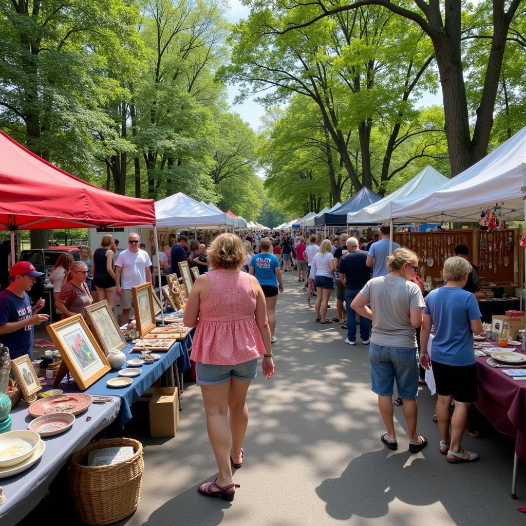 Hot Springs Arts and Crafts Fair Scene