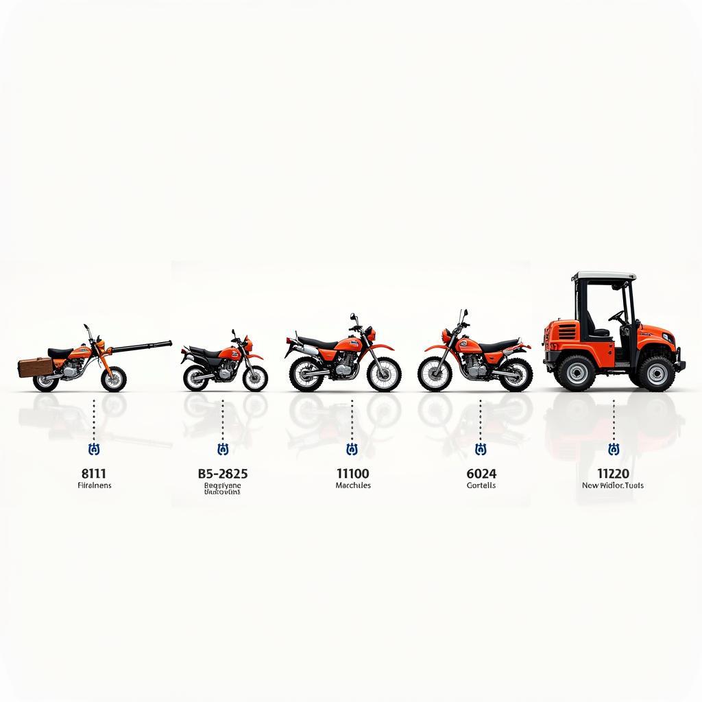 Husqvarna Product Timeline Through History