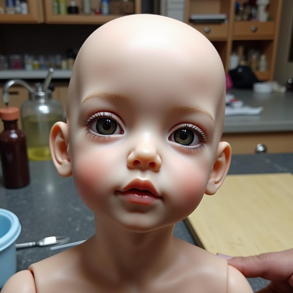 Hyperrealistic Silicone Doll Creation