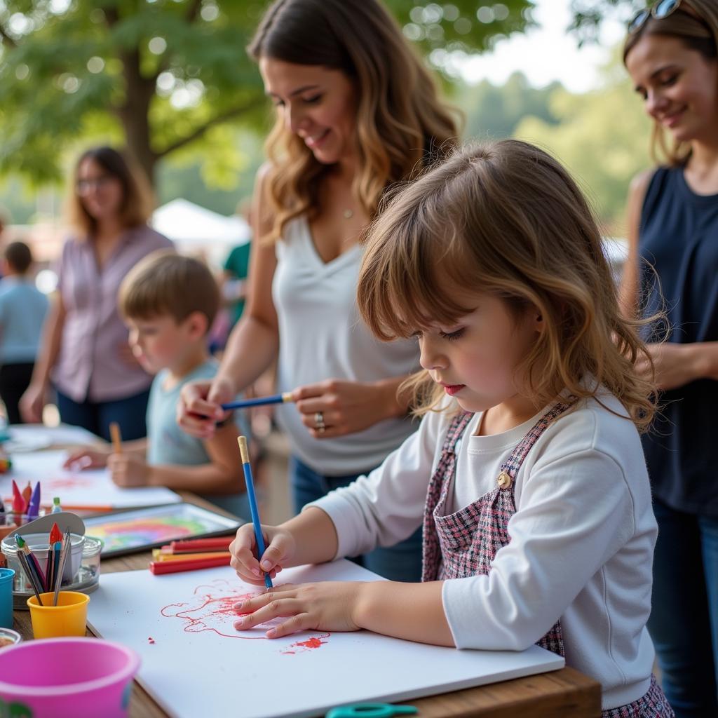 Indian River Festival Arts and Crafts Show Family Activities