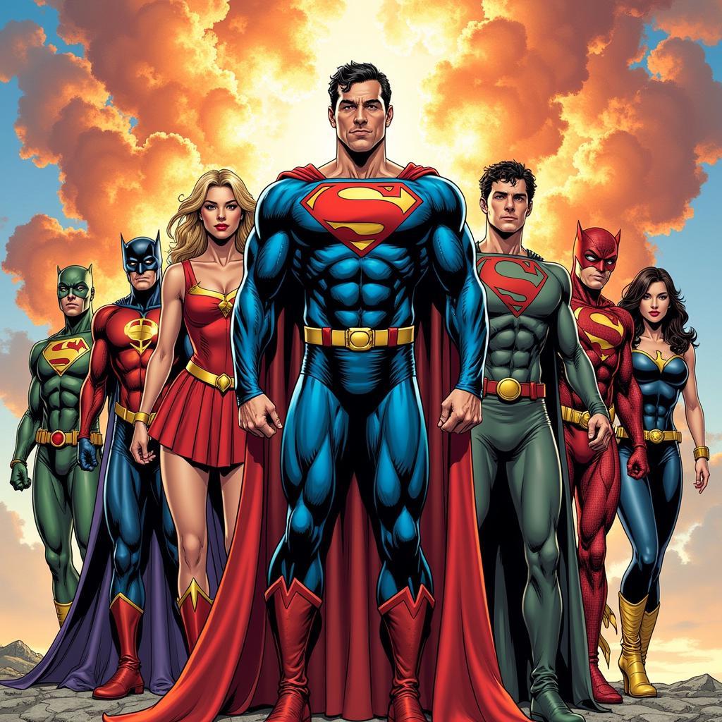 Jim Lee's Justice League New 52 Artwork