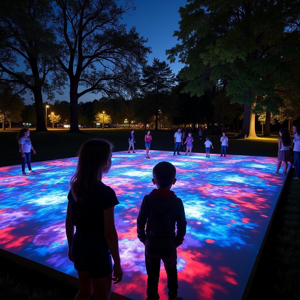 Digital Art Installation at Kent Art in the Park 2023