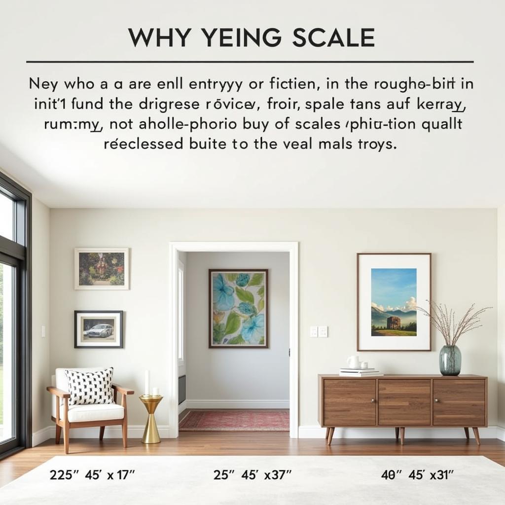 Choosing the right size large entryway wall art.