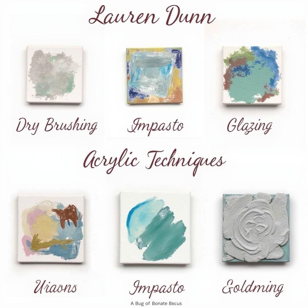 Lauren Dunn's Acrylic Painting Techniques