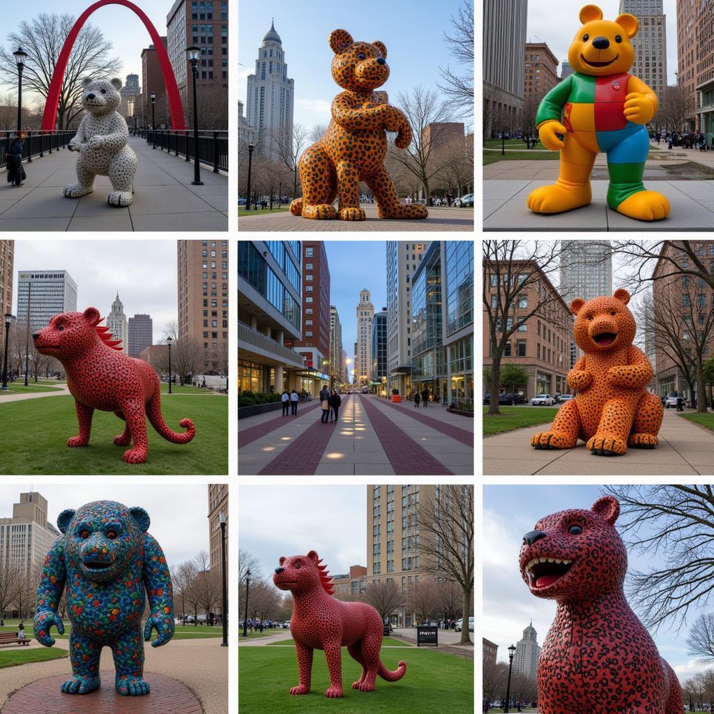 Exploring public art installations in St. Louis