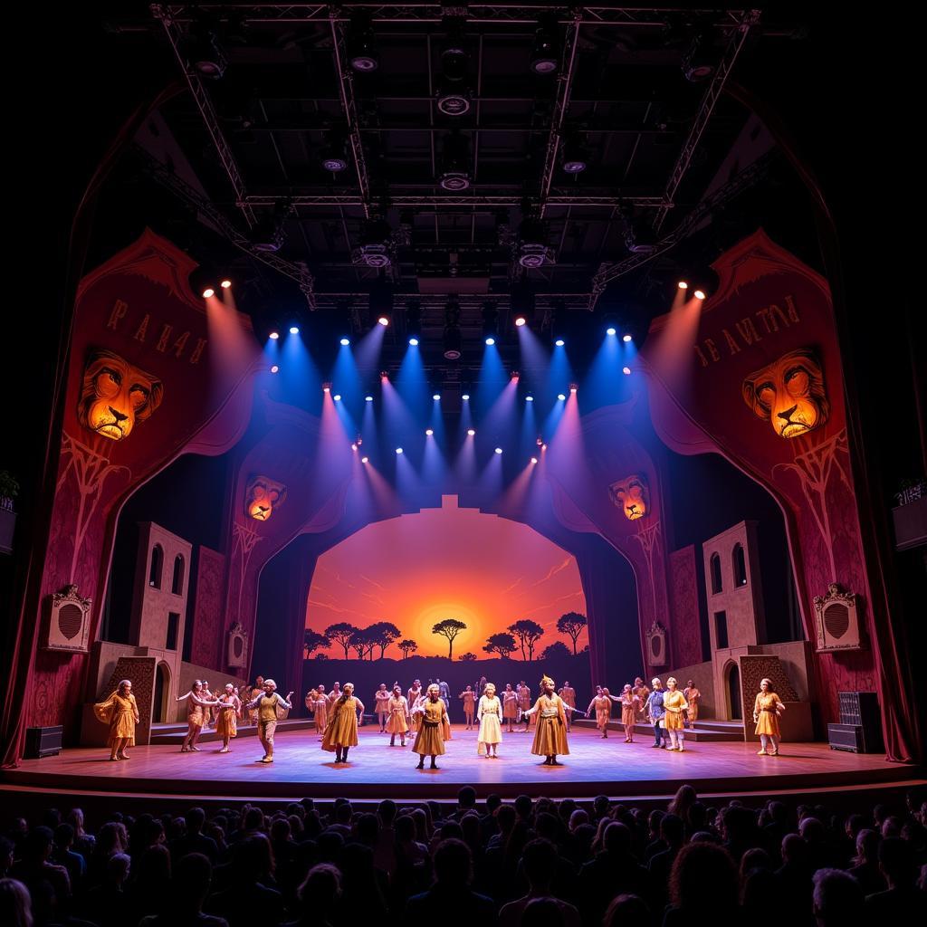 Lion King on Stage in Omaha