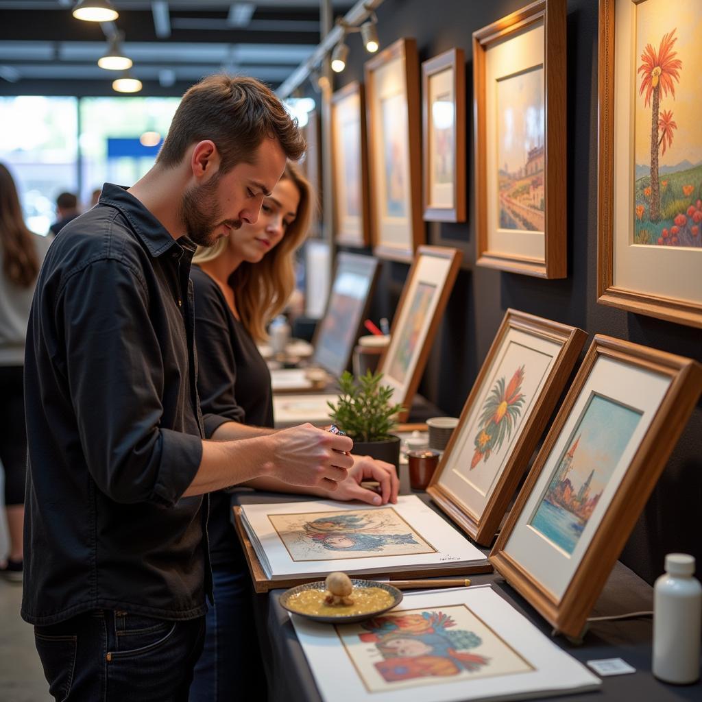 Artist Interaction at Longboat Key Festival of the Arts