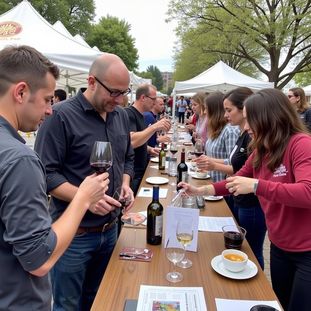 Los Altos Art and Wine Festival Wine Tasting