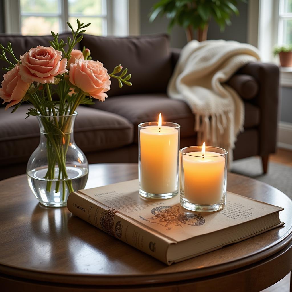 Luxury Home Decor with Art Candles