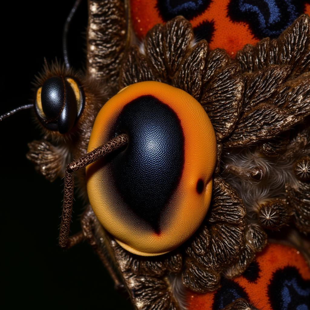 Macro Photography of Insect Wings