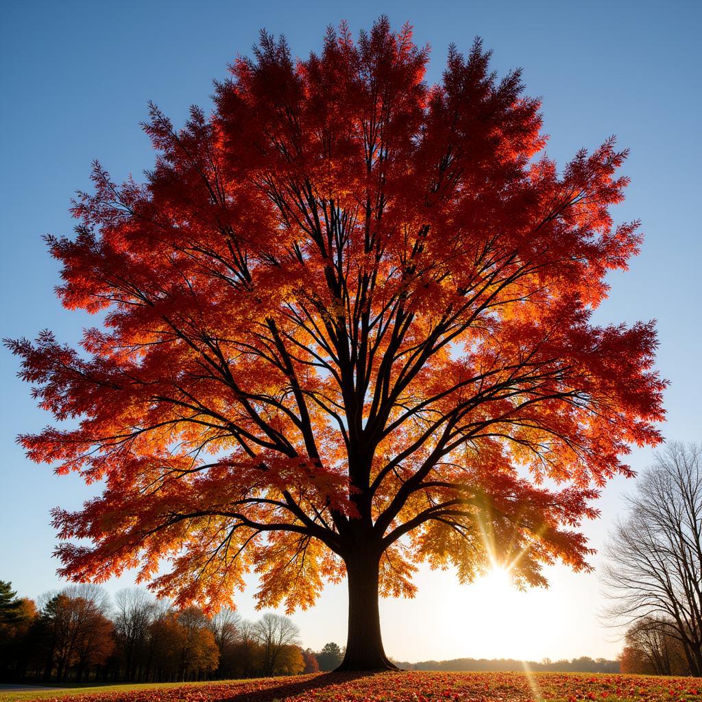 Maple Tree Photography in Autumn