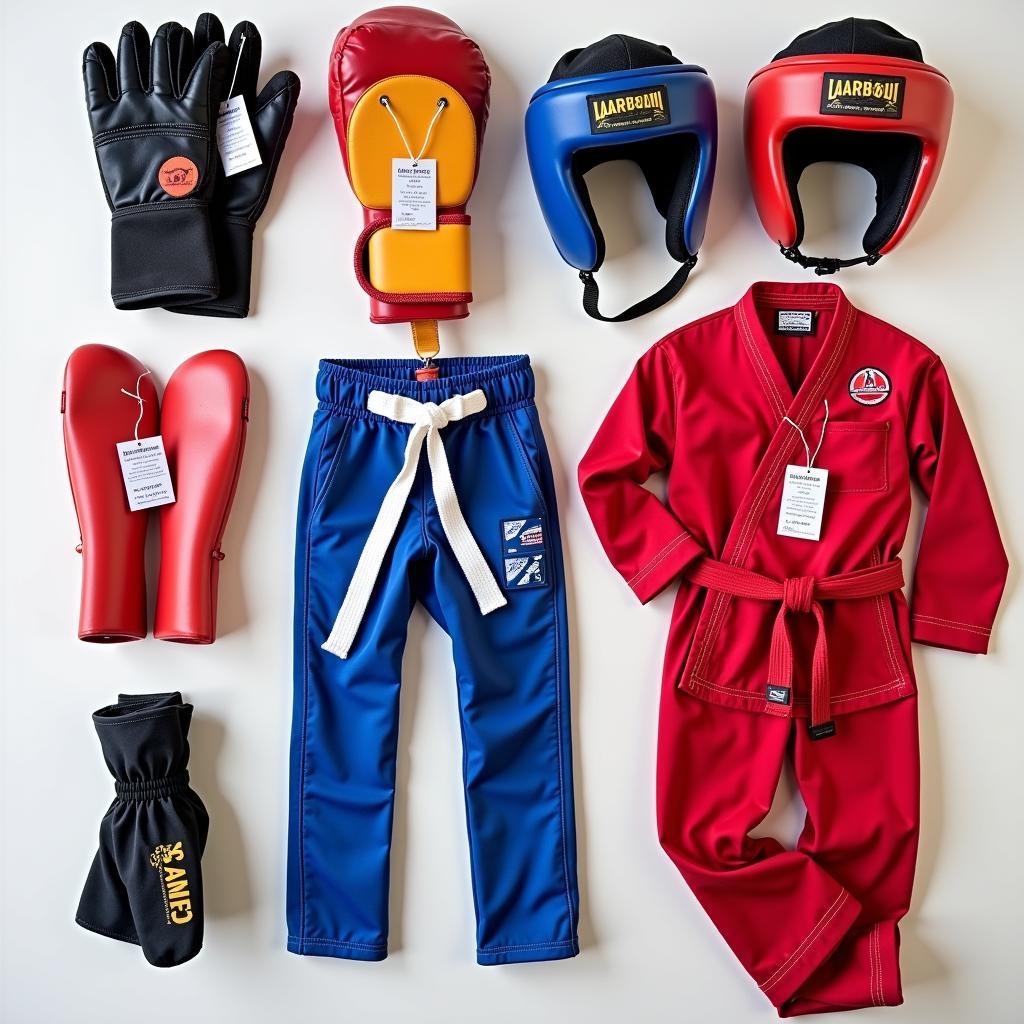 Cost of essential martial arts equipment