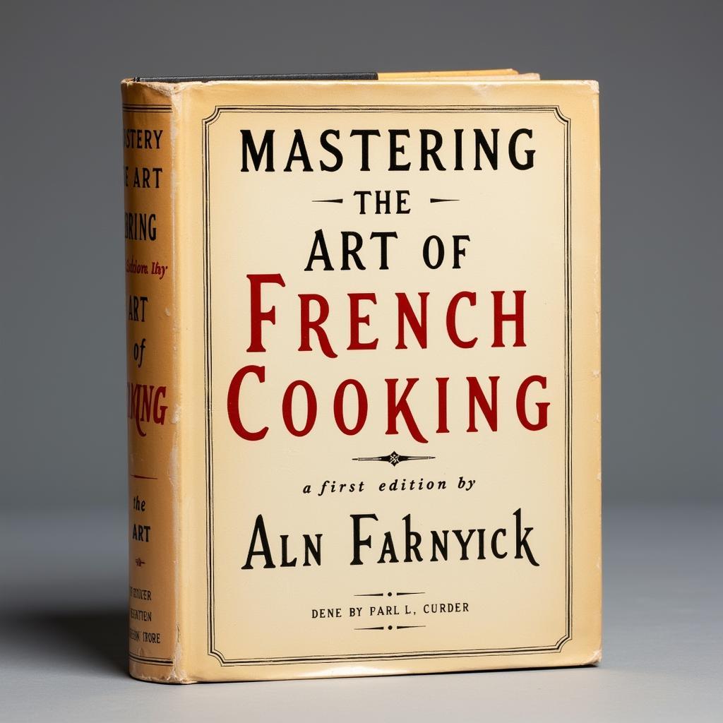 Mastering the Art of French Cooking First Edition Cover