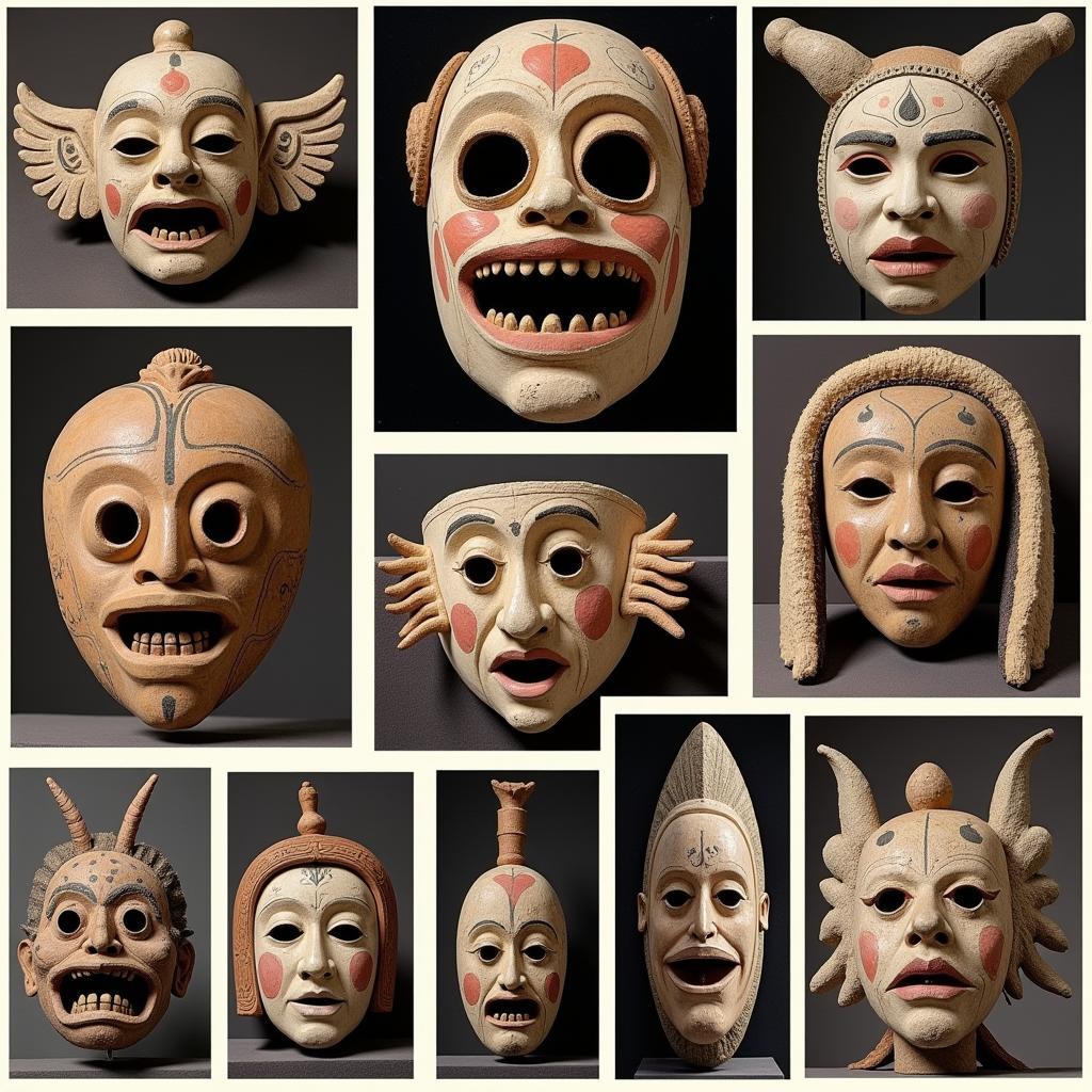 Mexican Mask Folk Art History