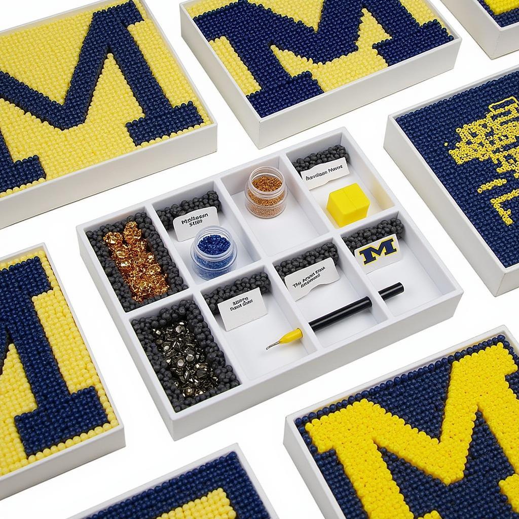 Michigan Wolverines Diamond Art Kits