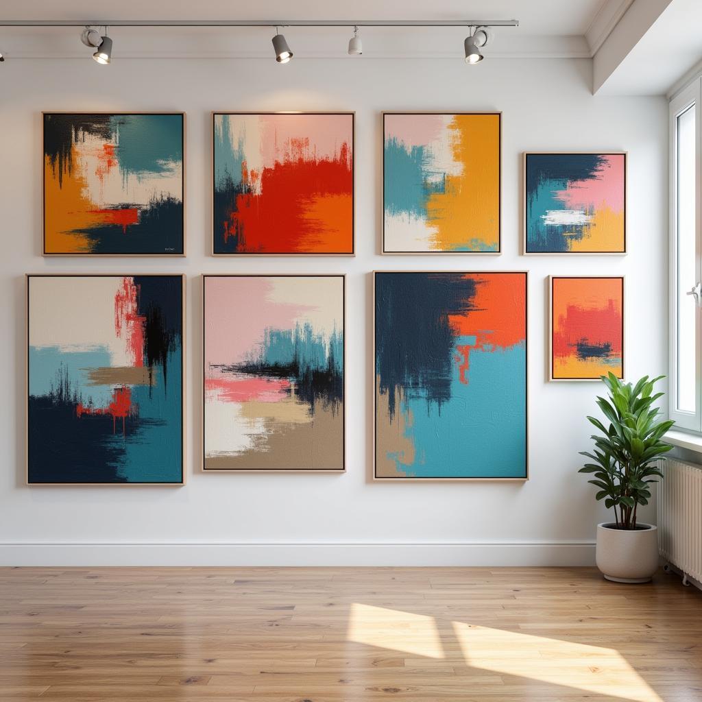 Modern Abstract Oil Painting Gallery: Exploring Different Styles