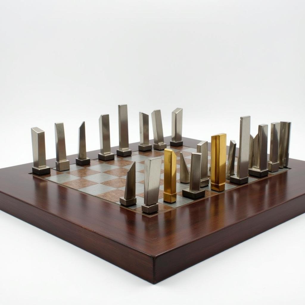 Modern Art Chess Set