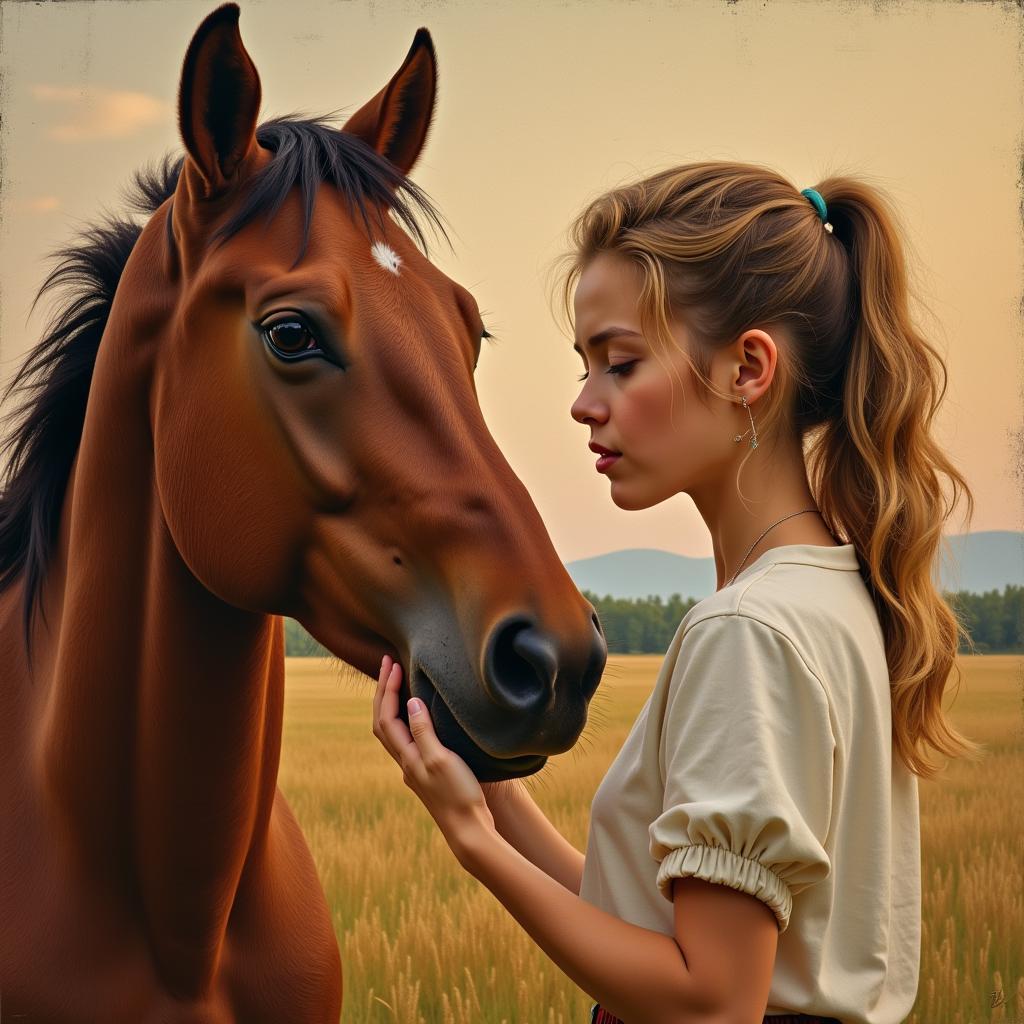 Modern Art Horse: Emotional Connection