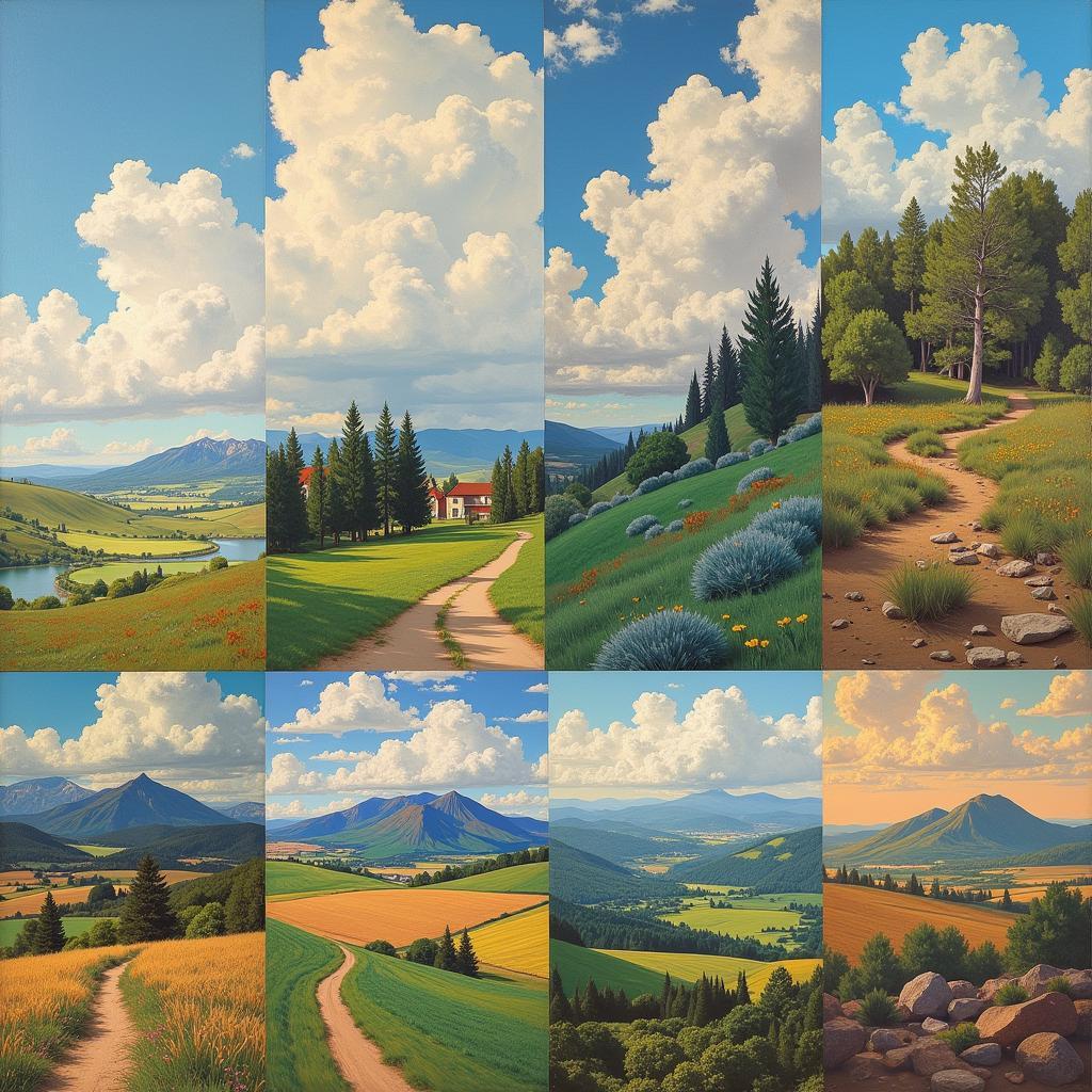 Evolution of Modern Art Landscape Painting