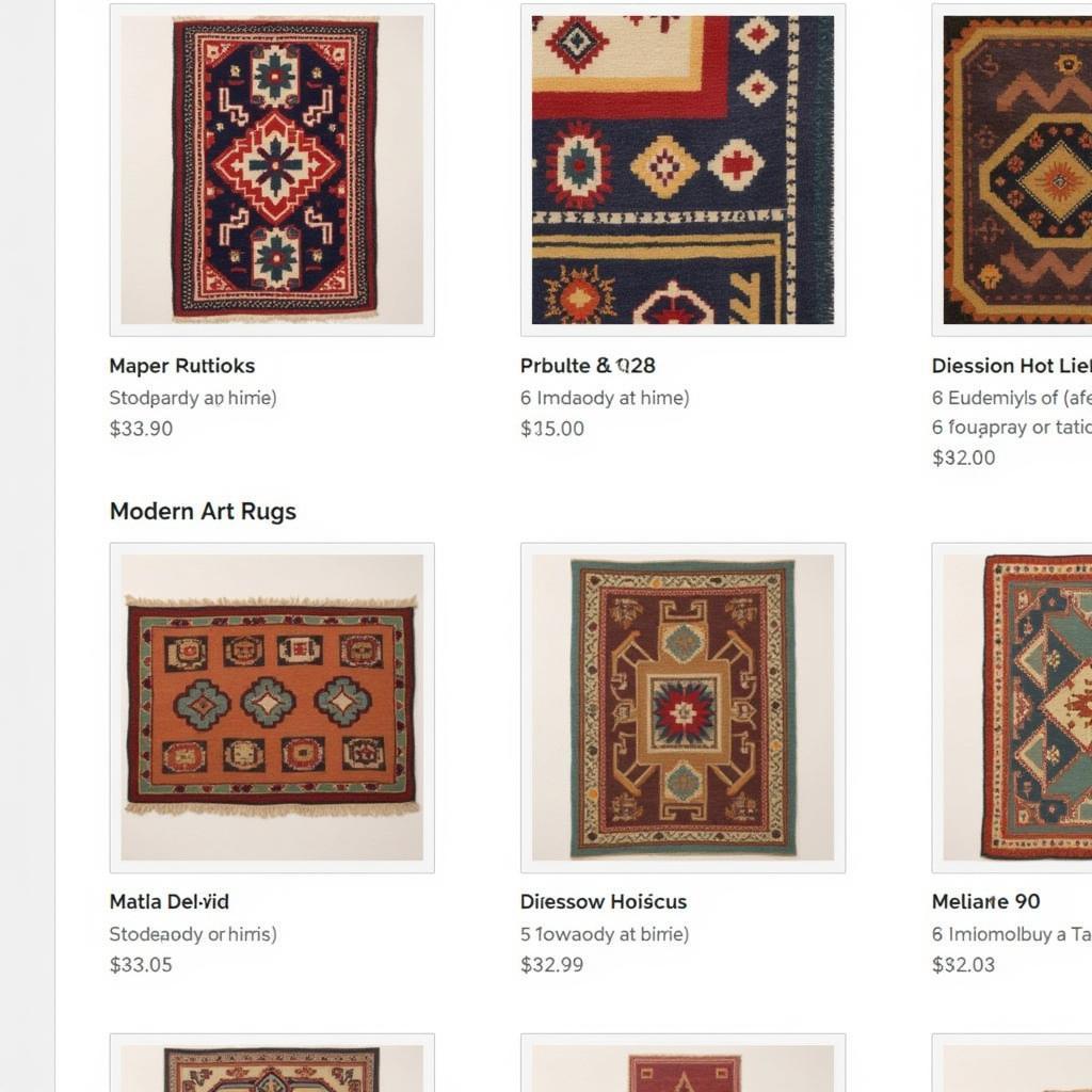 Finding Modern Art Rugs Online