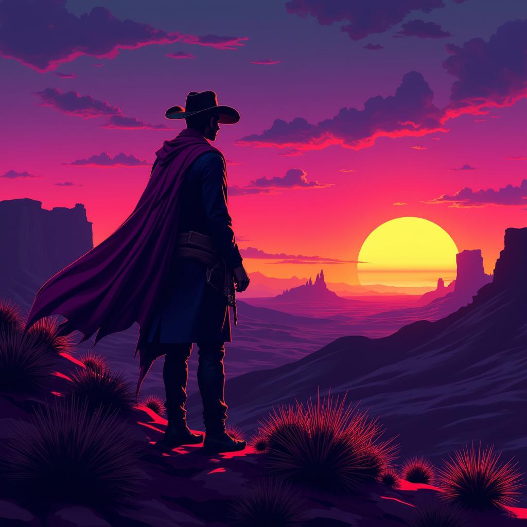 Modern Cowboy Digital Art