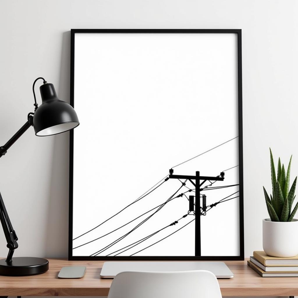 Modern Lineman Graphic Print