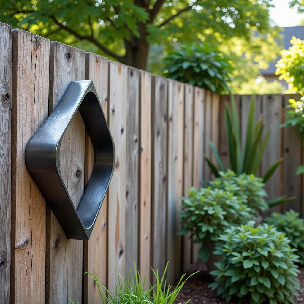 Modern Metal Wall Art for a Contemporary Garden