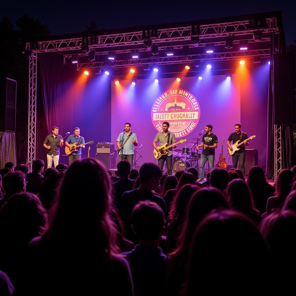 Live music performance at the Monteagle Arts and Crafts Festival