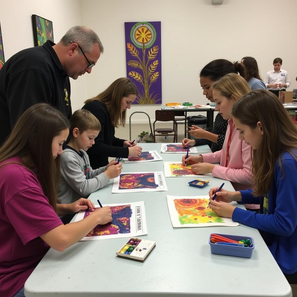 Community Workshop at the Mt Airy Arts Festival