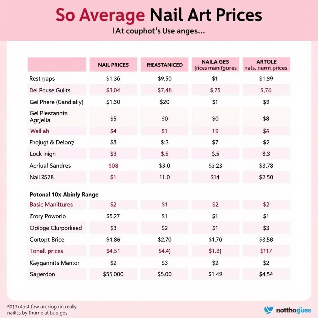 Comparing Nail Art Prices in Your Area