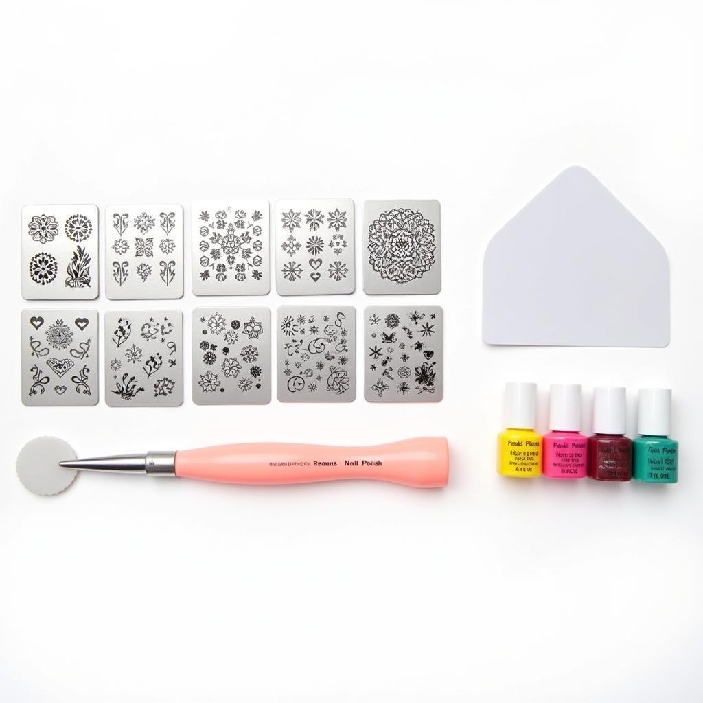 Essential Components of a Nail Art Stamping Kit