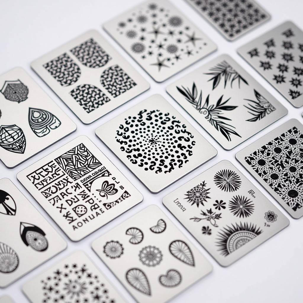 Variety of Nail Stamping Plates Designs